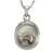 Glass Oval Pendant Cremation Jewelry-Jewelry-New Memorials-Afterlife Essentials