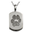 Petite Dog Tag Pawprint Cremation Jewelry-Jewelry-New Memorials-Afterlife Essentials