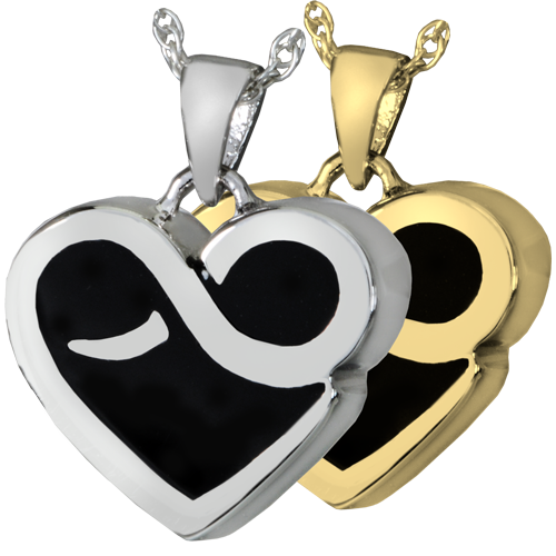 Infinity Heart Cremation Jewelry-Jewelry-New Memorials-Afterlife Essentials