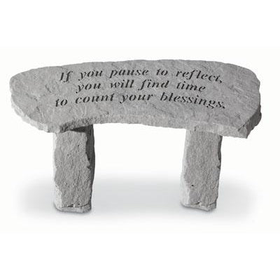 If you pause to reflect… Memorial Gift-Memorial Stone-Kay Berry-Afterlife Essentials