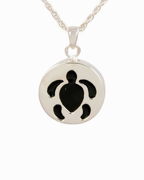 Sterling Silver Hawaiian Turtle Cremation Jewelry-Jewelry-Cremation Keepsakes-Afterlife Essentials