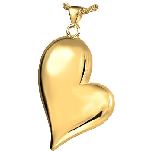 Teardrop Heart Pendant Cremation Jewelry-Jewelry-New Memorials-Afterlife Essentials