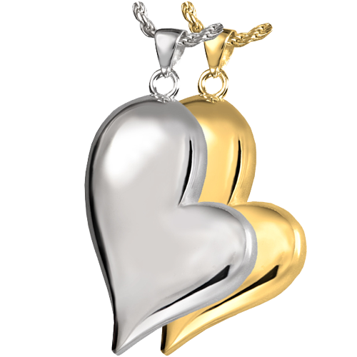 Teardrop Heart Pendant Cremation Jewelry-Jewelry-New Memorials-Afterlife Essentials