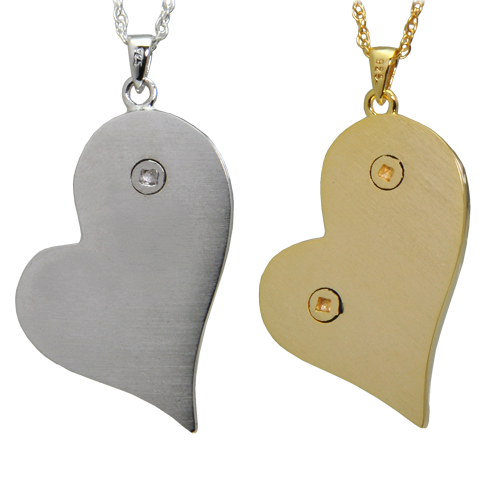 Teardrop Heart with Handwriting Cremation Jewelry-Jewelry-New Memorials-Afterlife Essentials