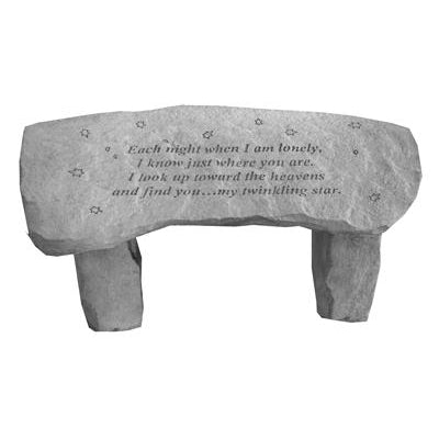 Each night when I am lonely… Memorial Gift-Memorial Stone-Kay Berry-Afterlife Essentials