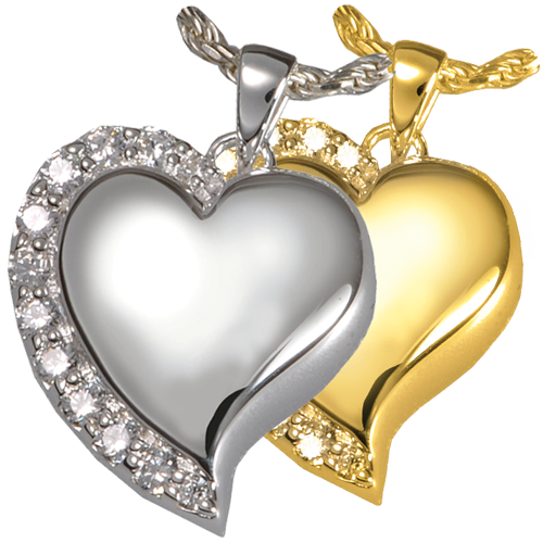 Shine Heart Cremation Jewelry-Jewelry-New Memorials-Afterlife Essentials