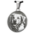 Round Pet 3D Photo Pendant Cremation Jewelry-Jewelry-New Memorials-Stainless Steel-No Chamber (flat)-Afterlife Essentials