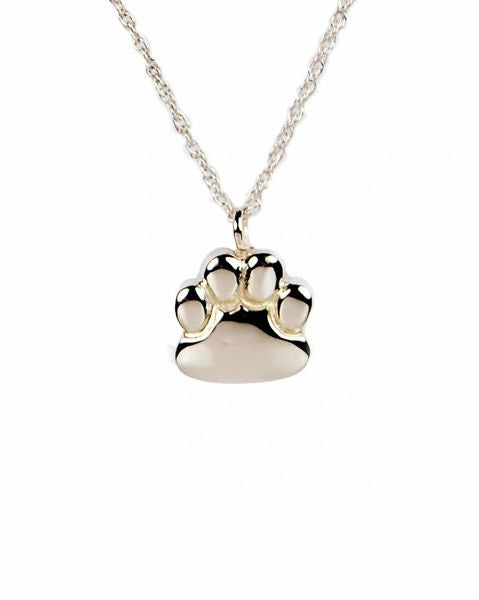 Sterling Silver Small Paw Cremation Jewelry-Jewelry-Cremation Keepsakes-Afterlife Essentials