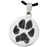Stainless Steel Round Tag Pawprint Pet Memorial Jewelry-Jewelry-New Memorials-Afterlife Essentials