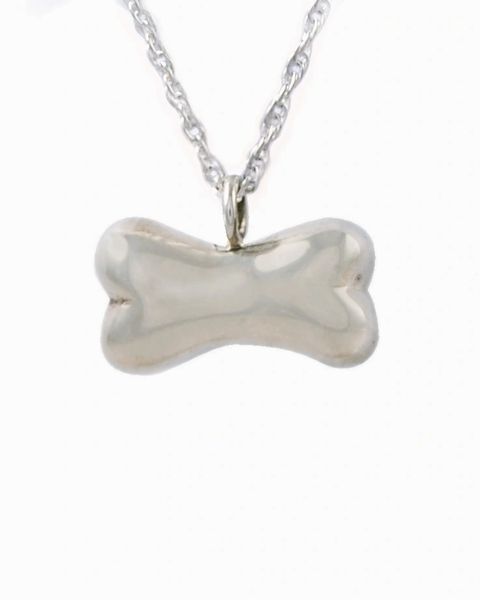 Sterling Silver Dog Bone Cremation Jewelry-Jewelry-Cremation Keepsakes-Afterlife Essentials