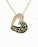 Sterling Silver Sideways Heart with Paws Cremation Jewelry-Jewelry-Cremation Keepsakes-Afterlife Essentials