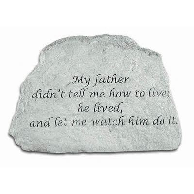 My father… Memorial Gift-Memorial Stone-Kay Berry-Afterlife Essentials