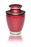Brass Cremation Urn with Nickel Overlay and Enamel – Adult-Cremation Urns-Bogati-Red-Afterlife Essentials