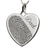 Heart Halfprint + Name Jewelry Pendant Cremation Jewelry-Jewelry-New Memorials-925 Sterling Silver-No Chamber (flat)-Afterlife Essentials