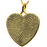Heart Double Print Cremation Jewelry-Jewelry-New Memorials-Afterlife Essentials