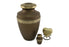 Grecian Rustic Bronze Individual Keepsake with velvet bag Cremation Urn-Cremation Urns-Terrybear-Afterlife Essentials
