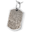 Full-Coverage or Rim Fingerprint Dog Tag Jewelry-Jewelry-New Memorials-Stainless Steel-Rim-Chamber (for ashes)-Afterlife Essentials
