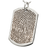Full-Coverage or Rim Fingerprint Dog Tag Jewelry-Jewelry-New Memorials-Stainless Steel-Rim-No Chamber (flat)-Afterlife Essentials