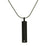 Cylinder Necklace Cremation Jewelry-Jewelry-Terrybear-Onyx-Afterlife Essentials