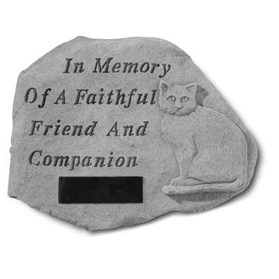 In Memory…w/cat Memorial Gift-Memorial Stone-Kay Berry-Afterlife Essentials