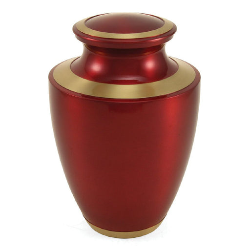 Trinity Crimson Large/Adult Cremation Urn-Cremation Urns-Terrybear-Afterlife Essentials