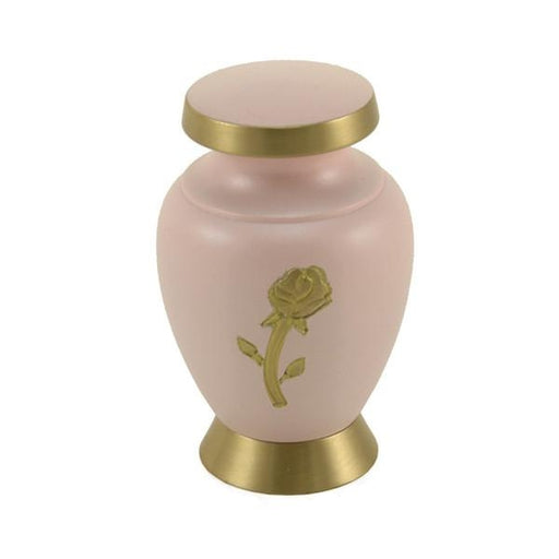 Aria Rose Individual Keepsake with velvet bag Cremation Urn-Cremation Urns-Terrybear-Afterlife Essentials