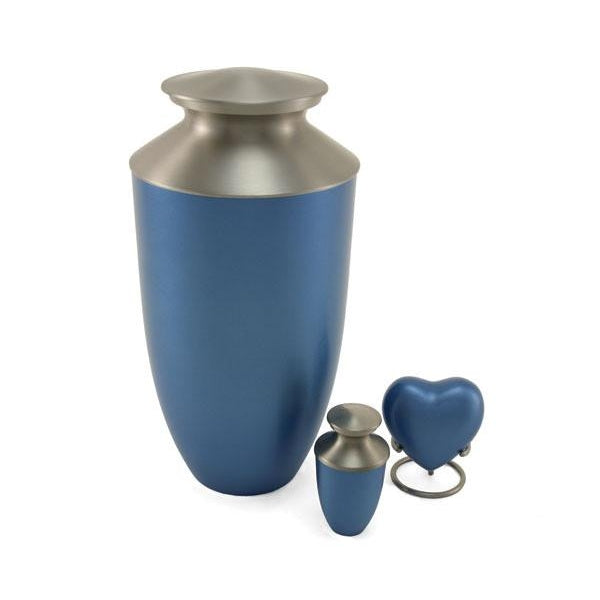 Monterey Blue Large/Adult Cremation Urn-Cremation Urns-Terrybear-Afterlife Essentials