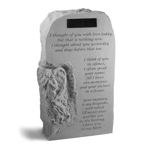 I thought of you with love… Memorial Gift-Memorial Stone-Kay Berry-Afterlife Essentials