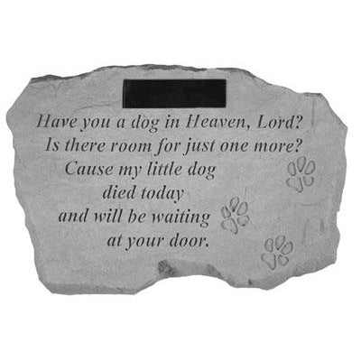 Have you a dog in… Memorial Gift-Memorial Stone-Kay Berry-Afterlife Essentials