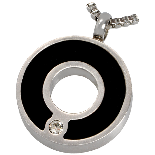 Stainless Steel Circle Of Life Cremation Jewelry-Jewelry-New Memorials-Afterlife Essentials
