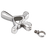 Stainless Steel Heart Cross Cremation Jewelry-Jewelry-New Memorials-Afterlife Essentials