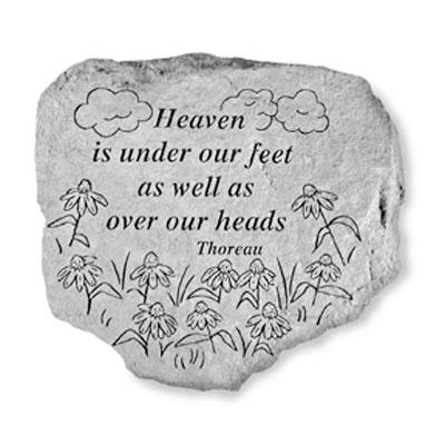 Heaven is under our… Memorial Gift-Memorial Stone-Kay Berry-Afterlife Essentials