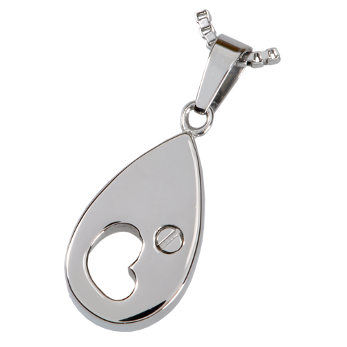 Stainless Steel Tear Of Love Pendant Cremation Jewelry-Jewelry-New Memorials-Afterlife Essentials