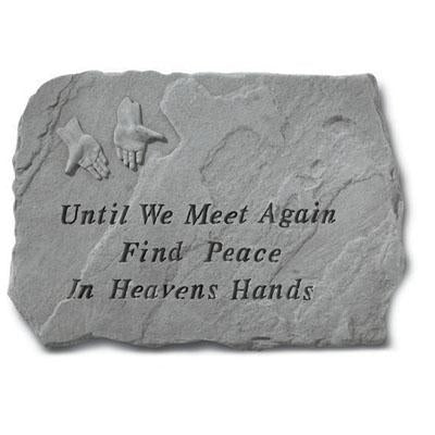 Until We Meet Again…. Memorial Gift-Memorial Stone-Kay Berry-Afterlife Essentials