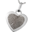 Sterling Silver Heart Fingerprint Full Coverage or Rim Pendant Memorial Jewelry-Jewelry-New Memorials-Afterlife Essentials
