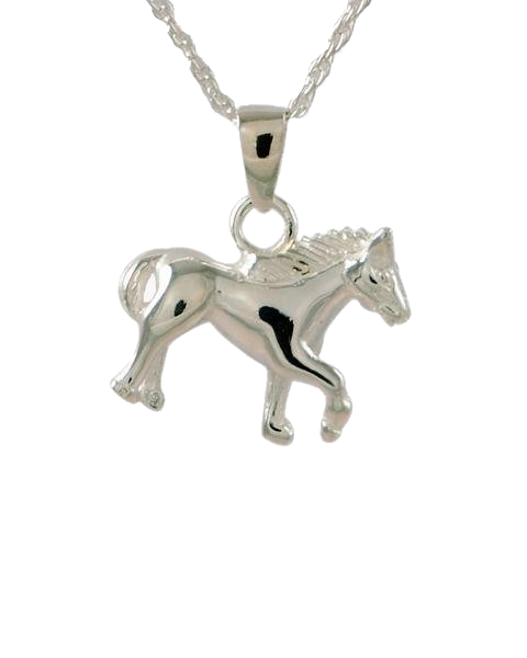 Sterling Silver Horse Cremation Jewelry-Jewelry-Cremation Keepsakes-Afterlife Essentials