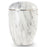 Biodegradable Marmorean Series Alabaster White 305 cu in Cremation Urn-Cremation Urns-Infinity Urns-Afterlife Essentials