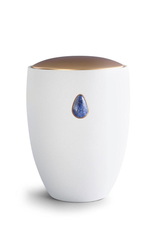 Mourning Dew Sodalite Cremation Urn 305 cu-Cremation Urns-Infinity Urns-Afterlife Essentials