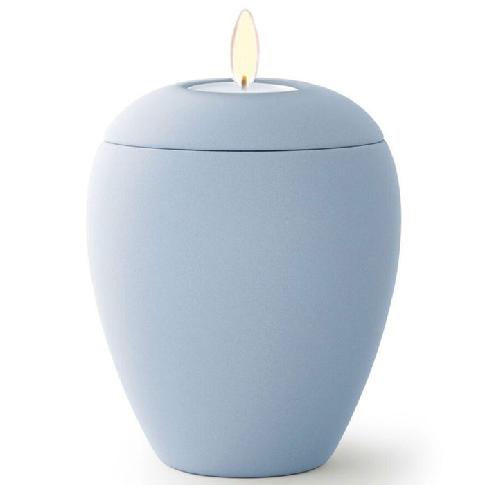 Kaleidoscope Candle Cremation Urn-Cremation Urns-Infinity Urns-Sky Blue-Afterlife Essentials