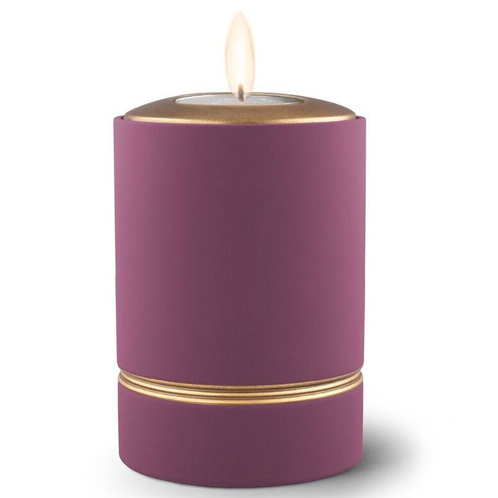 Tealux Tea Light Candle Holder Cremation Urn-Cremation Urns-Infinity Urns-Wild Berry-Afterlife Essentials
