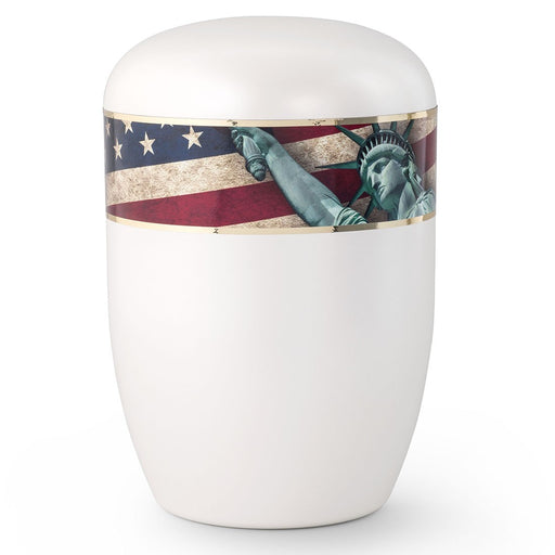 Biodegradable Series Statue of Liberty 210 cu in Cremation Urn-Cremation Urns-Infinity Urns-Afterlife Essentials
