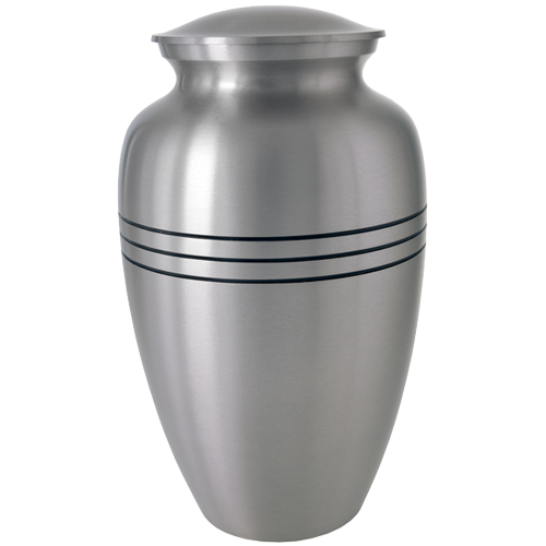 Traditional Pewter Series 200 cu in Cremation Urn-Cremation Urns-New Memorials-Afterlife Essentials