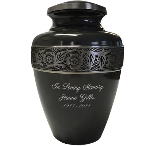 Gun Metal Classic 200 cu in Cremation Urn-Cremation Urns-New Memorials-Afterlife Essentials