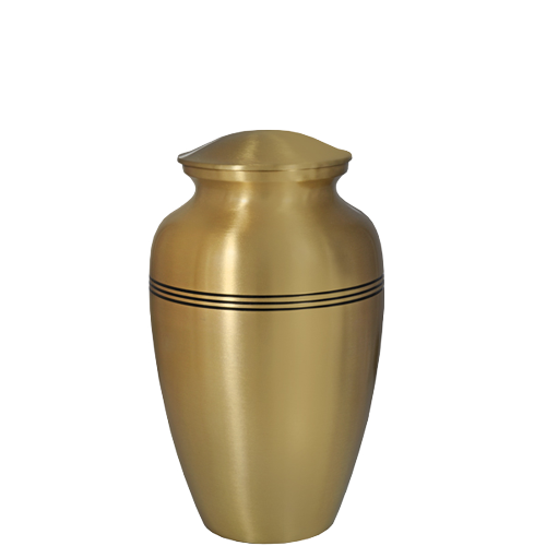 Golden Classic Series 60 cu in Cremation Urn-Cremation Urns-New Memorials-Afterlife Essentials