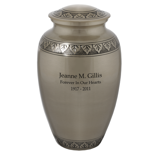 Tranquil Forest Pewter Series 200 cu in Cremation Urn-Cremation Urns-New Memorials-Afterlife Essentials
