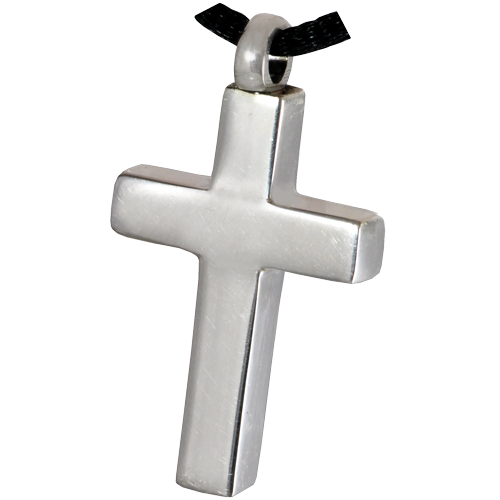 Cross in Brass or Nickel Cremation Jewelry-Jewelry-New Memorials-Afterlife Essentials