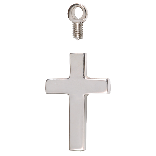 Cross in Brass or Nickel Cremation Jewelry-Jewelry-New Memorials-Afterlife Essentials
