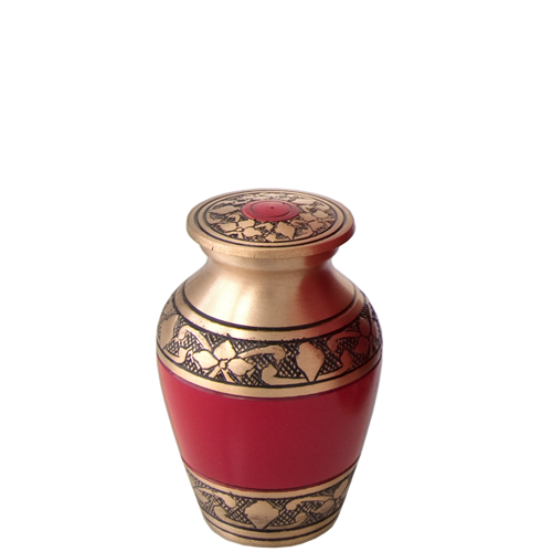 Cherry Red Series 3 cu in Cremation Urn-Cremation Urns-New Memorials-Afterlife Essentials