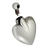 Nickel - Plated Brass Modern Heart Cremation Jewelry-Jewelry-New Memorials-Afterlife Essentials