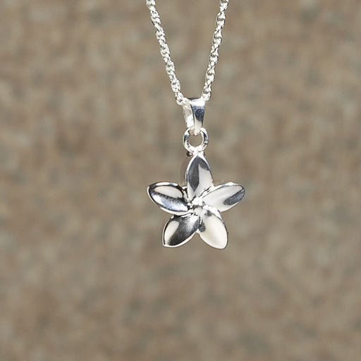 Flower Sterling Silver Keepsake Cremation Jewelry-Jewelry-Infinity Urns-Sterling Silver-Afterlife Essentials